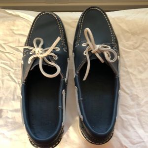 Sebago Docksides Navy Never Worn! Still in Box! Size 9.5W